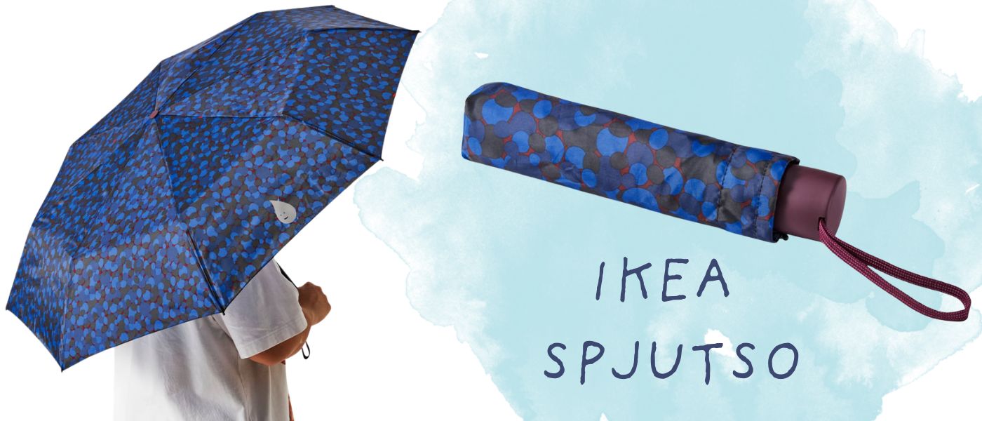 چتر تاشو ایکیا مدل IKEA SPJUTSO